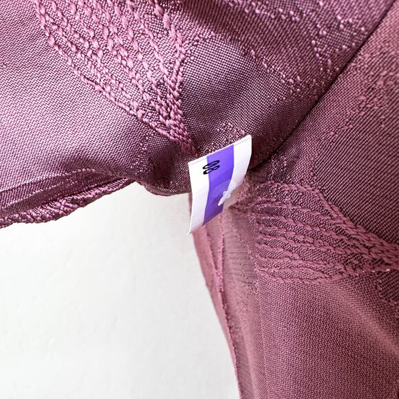 Kay Unger Brinley Off Shoulder Jacquard Sheath Midi Formal Dress Primrose 2 NWT - Picture 11 of 12